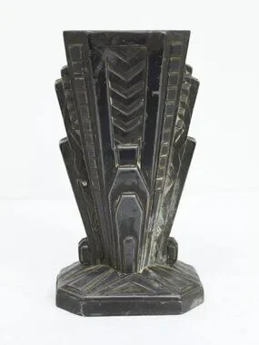 Stunning Geometric Metal Block Art image